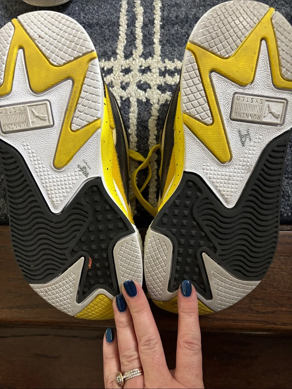 Puma Kids Yellow Pikachu Accent Sneakers